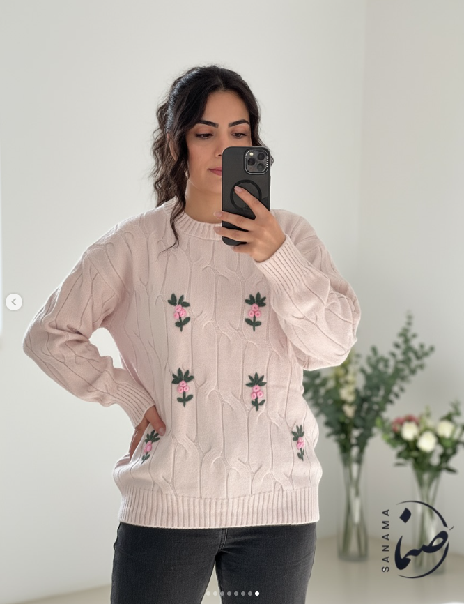 مانتو زنانه قشم مدل ۱۴۰۴ - صنما قشم | @sanama.qeshm